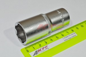 Головка 6-гранная 1/2" 24 мм. удлиненная BERGER BG-12SD24 BG-12SD24 BERGER
