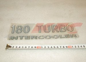 ЗНАК ЗАВОДСКОЙ "180 Turbo Intercooler" КАМАЗ (65115 8212403-50) 65115821240350 IKAR
