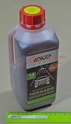 АВТОШАМПУНЬ для бесконтактной мойки "LAVR" TORNADO (для жесткой воды, суперконцентрирован.) (1,3 кг) (LAVR Ln 2341) LN2341 LAVR