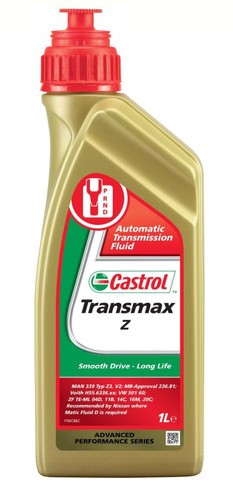 МАСЛО ТРАНСМИССИОННОЕ "Transmax Z / Transmax ATF Z "SAE70W80(1л) GL-3/4 для авт.кпп,гур,мех.трансм. (Castrol синтетика (071812)) 1585A5 CASTROL