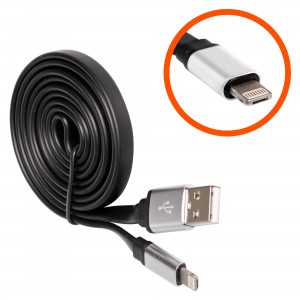 Кабель USB- 2в1: microUSB, Lightning 2.4A 1м AIRLINE Черный в блистере (ACH-IM-19 (00000167381)) ACH-IM-19 AIRLINE