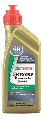 МАСЛО ТРАНСМИССИОННОЕ "Manual TAF-X/Syntrans Transaxle/Transmax Manual Transaxle" SAE 75W90(1л)GL4 1557C3 CASTROL