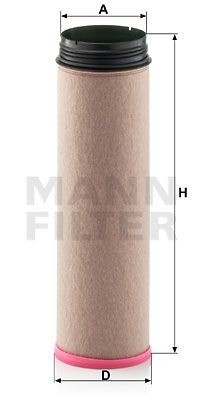 ФИЛЬТР ВОЗДУШНЫЙ КАМАЗ ЕВРО-4 (элемент, маленький, ДВС-Cummins) (CF710 Mann Filter (MHRU) (Ост)) CF 710 MANN FILTER