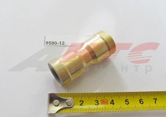 Фитинг (быстросъем) на трубки Прямой (металл 12 мм) (9580-12)