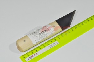 НОЖ САПОЖНЫЙ (175 мм, деревянная ручка) КУРС (10601 КУРС)