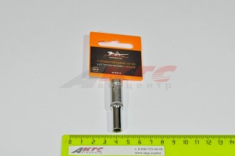 Головка 6-гранная 1/4"  6 мм. удлиненная (AT-S14-11)