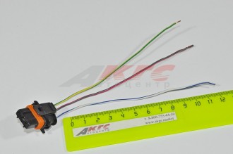 КОЛОДКА инжекторного датчика модуля GM Бош с проводами  (18000229)