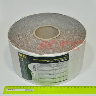 Бумага наждачная в рулоне (на тканевой основе) (алюминий-оксидная) P 80 115 мм х 50 м (38074 FIT)