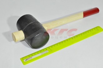 КИЯНКА резиновая, деревянная ручка 75 мм "FIT" 45375 (45375 FIT 3839)