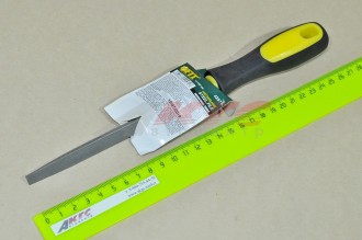 НАПИЛЬНИК трехгранный 150 мм (прорез.ручка) "FIT" (42571 FIT)