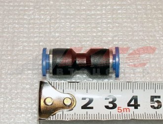 Фитинг (быстросъем) на трубки Прямой (пласт. 6 мм.) (п-6)