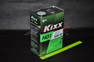 МАСЛО МОТОРНОЕ "D-1"/"HD1"  SAE 10W40 (4л) CI-4/SJ(SL)  (дизельное) (KIXX синтетика (206174))
