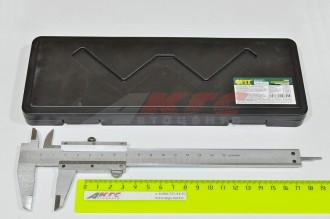 ШТАНГЕНЦИРКУЛЬ (150 мм., точность 0,02 мм) (деревянный/пластиковый кейс) FIT (19845 / 19844 FIT)