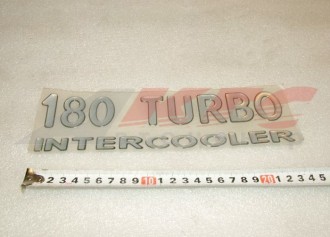 ЗНАК ЗАВОДСКОЙ "180 Turbo Intercooler" КАМАЗ (65115 8212403-50)