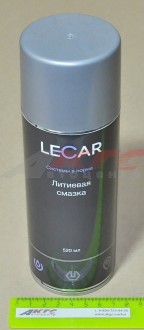 СМАЗКА ЛИТИЕВАЯ "LECAR" 520 мл. аэрозоль (LECAR-0000103-10)