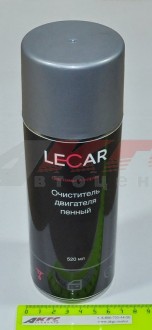 ОЧИСТИТЕЛЬ ДВИГАТЕЛЯ "LECAR" (520 мл.) пенный аэрозоль (LECAR000030611)