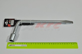 КЛЮЧ БАЛОННЫЙ 17мм х 375мм с длинной ручкой кованый "Сервис Ключ" (77771)